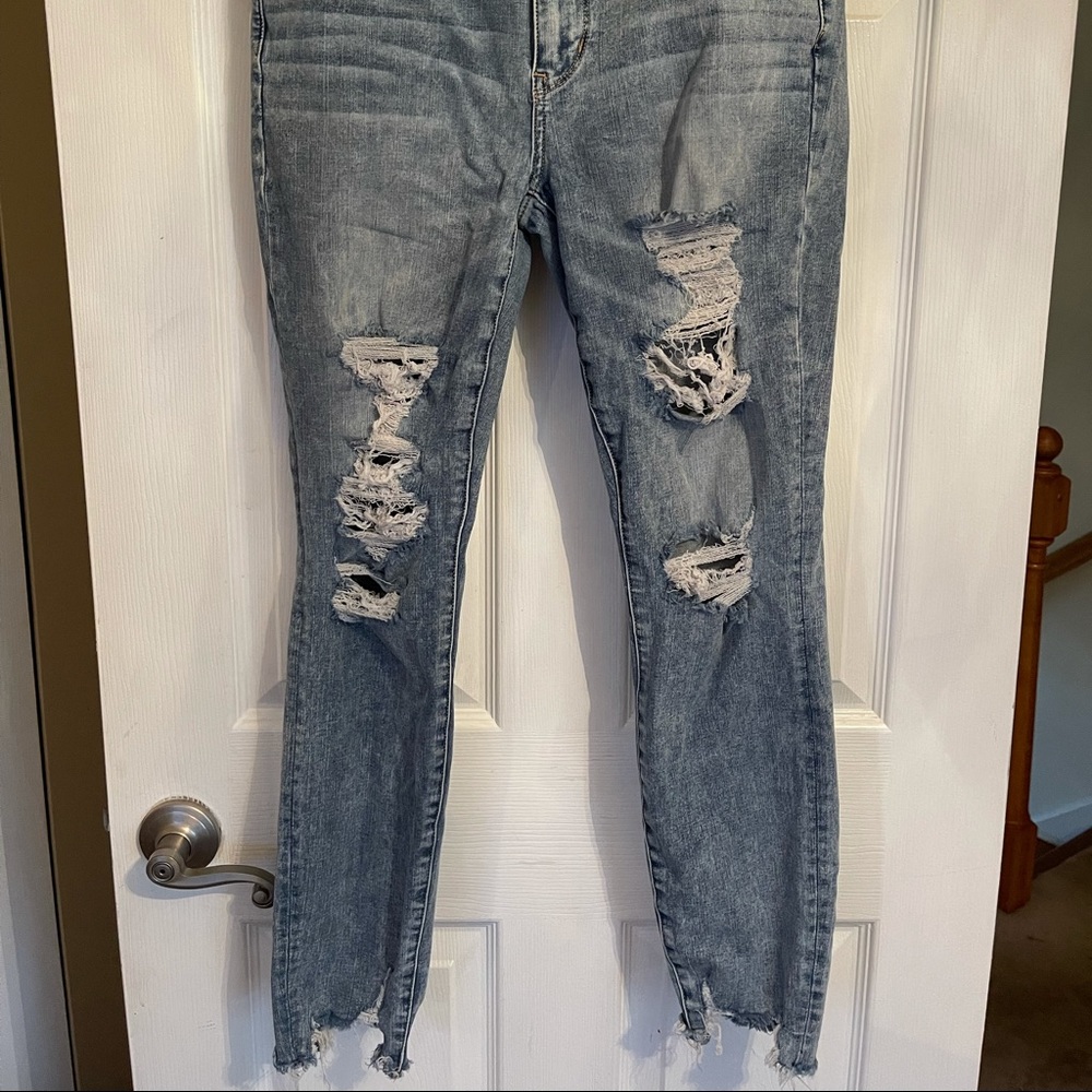 American eagle super high rise jegging